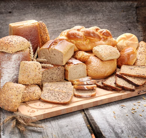 Panel kuchenny z motywem Pieczywo chleb i bułki