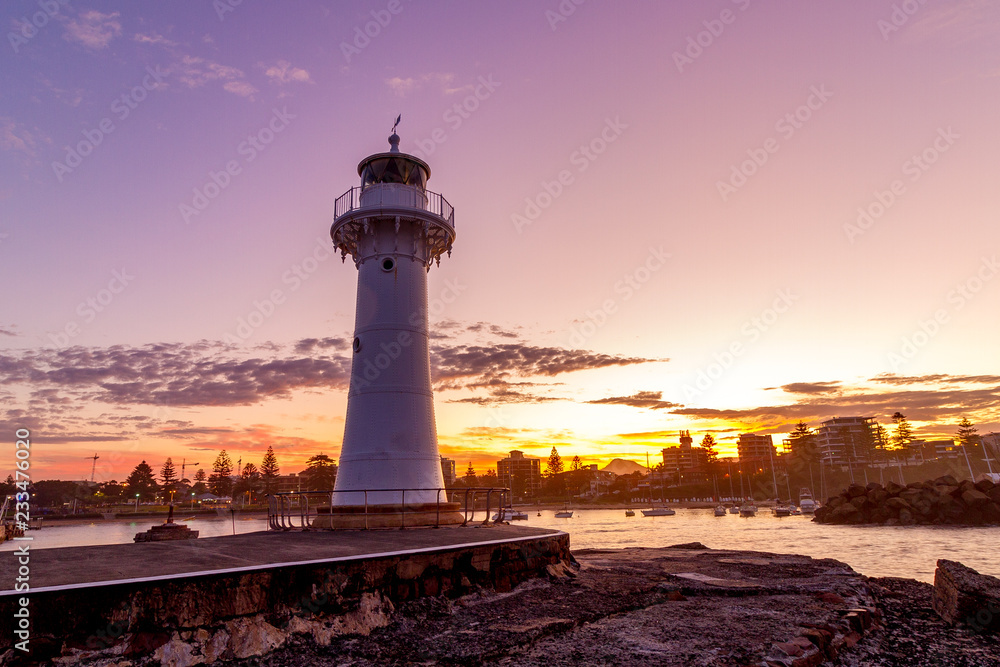 Breakwater Lighthouse, Wollongong Harbour