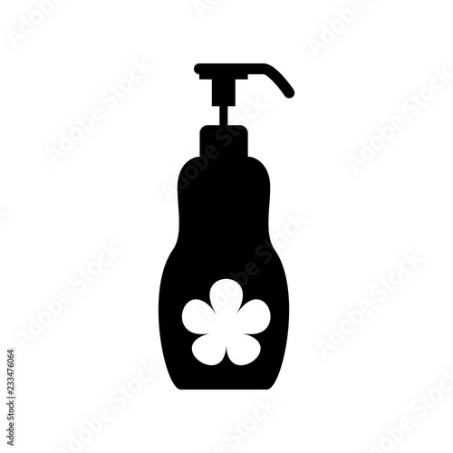 soap bottle isolated icon