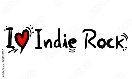 Indie Rock music style love