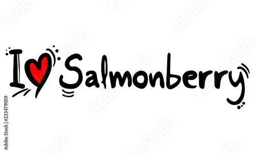 Salmonberry love message