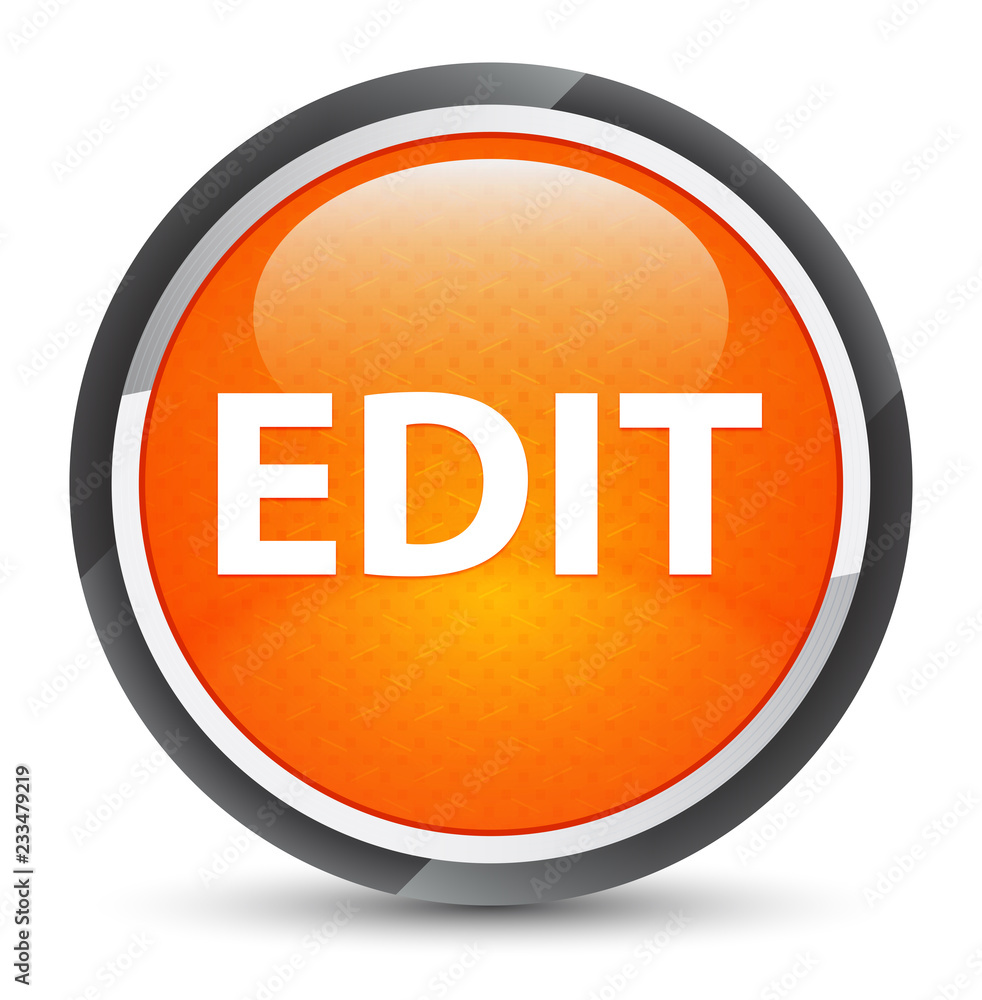 Edit galaxy orange round button Edit galaxy orange round button
