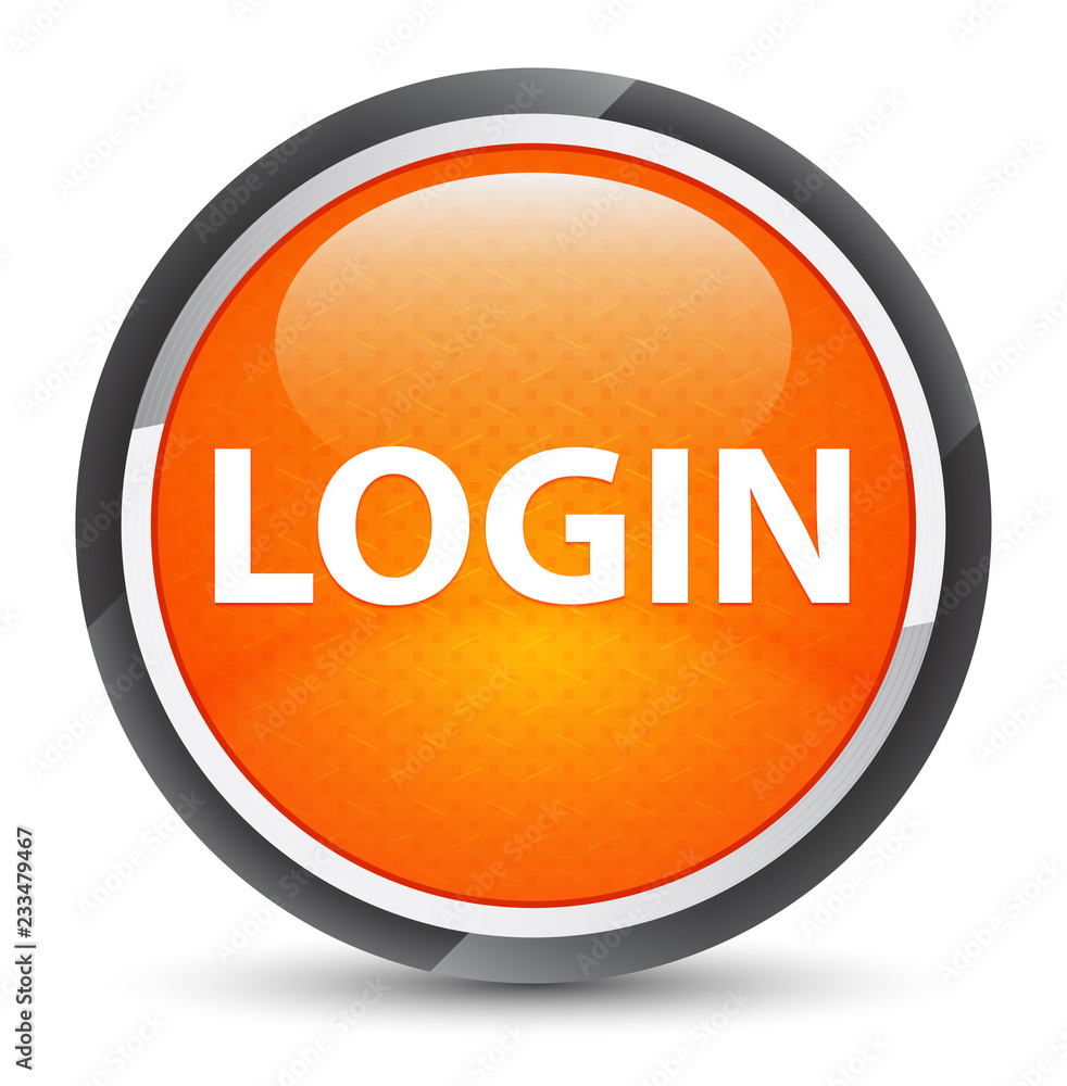 Login galaxy orange round button Login galaxy orange round button