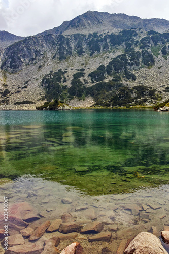 Fototapeta Naklejka Na Ścianę i Meble -  Summer Landscape of Banderitsa Fish Lake, Pirin Mountain, Bulgaria
