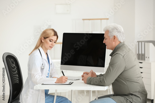 Female doctor consulting se...