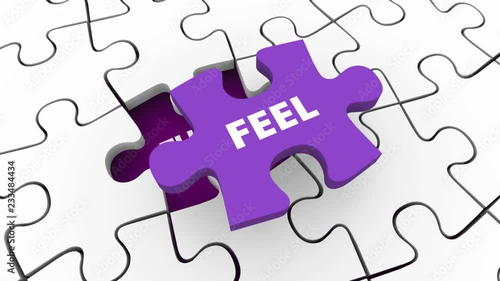 Think vs Feel Logic Emotion Puzzle 3d Animation Think vs Feel Logic Emotion Puzzle 3d Animation