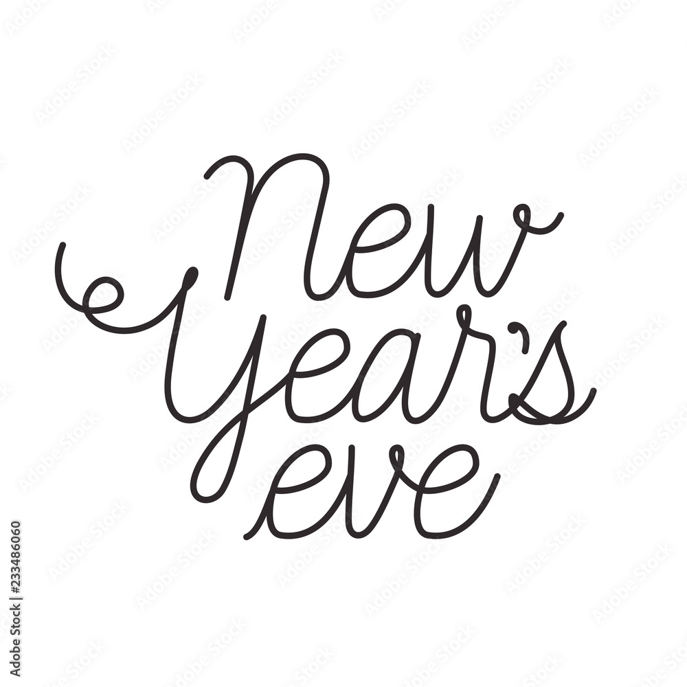 happy new year isolated icon happy new year isolated icon