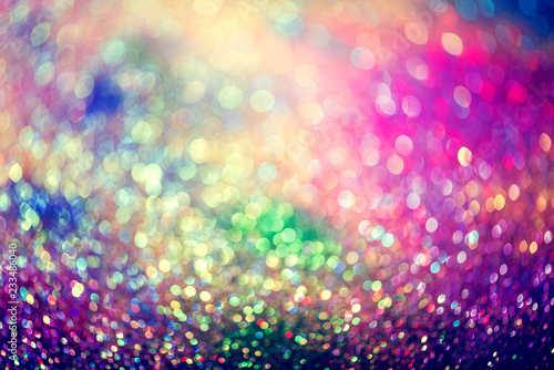 glitter gold bokeh Colorfull Blurred abstract background for birthday, anniversary, wedding, new year eve or Christmas