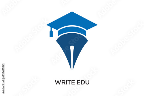 WRITE EDUCATION LOGO DESIGN