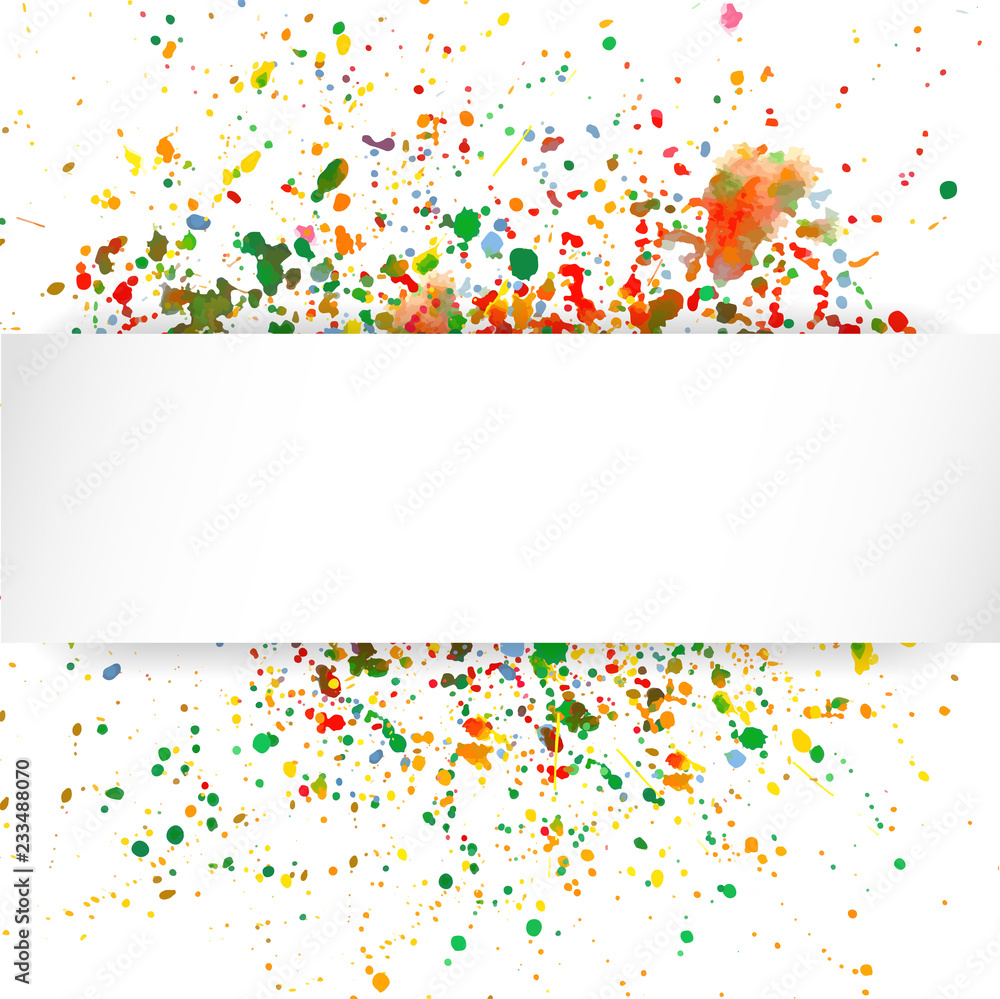 Abstract artistic Background with watercolor splash Abstract artistic Background with watercolor splash