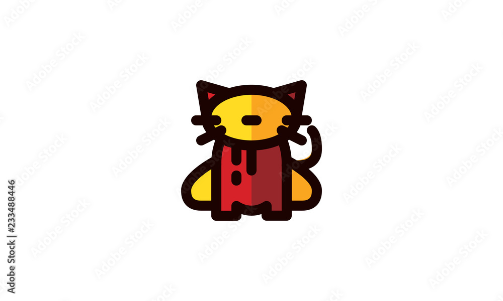 Fototapeta premium Halloween Celebration Icon Template