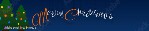 Banner Merry Christmas