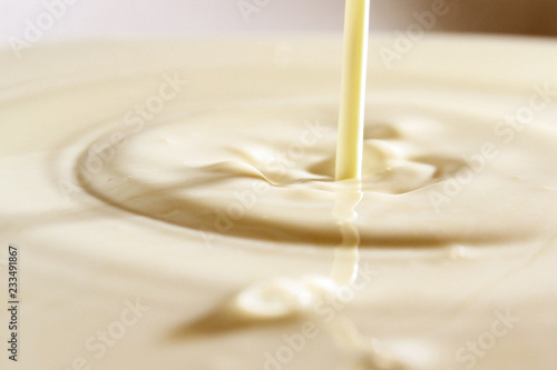 Milk splash as background