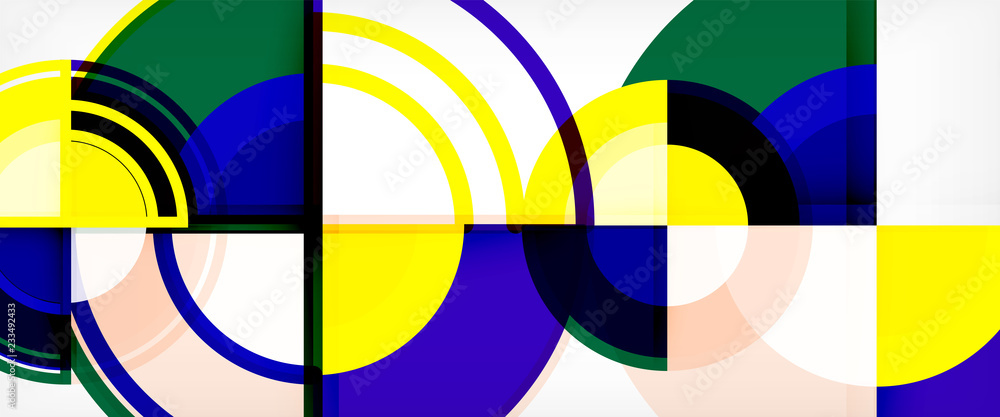 Modern geometric abstract background Modern geometric abstract background
