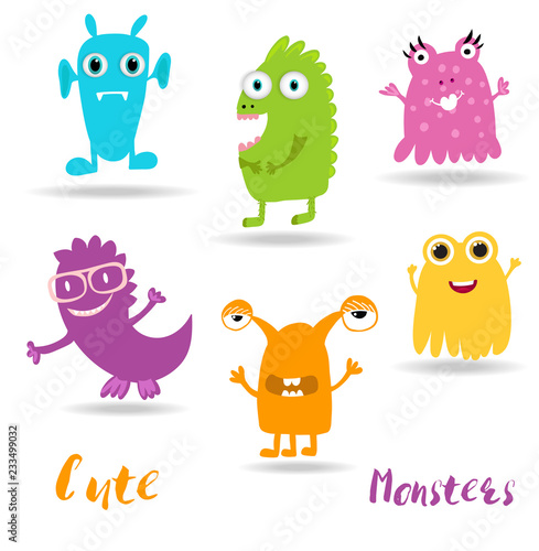 Cute Cartoon Monsters
