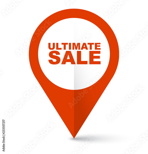 Free Download red vector banner ultimate sale - GFXLoad