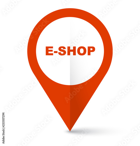 red vector banner eshop