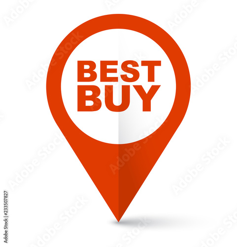 red vector banner best buy