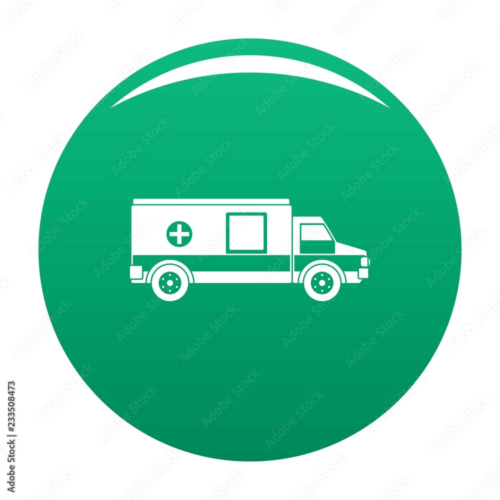 Medical aid icon. Simple illustration of medical aid vector icon for any design green Medical aid icon. Simple illustration of medical aid vector icon for any design green