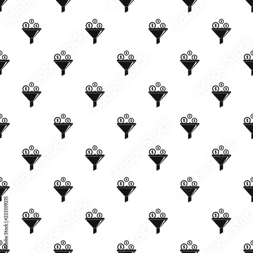 Investment pattern seamless vector repeat geometric for any web design