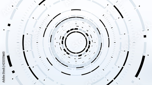 Futuristic Technology Abstract Background. Vector Modern Hi-Tech Wallpaper