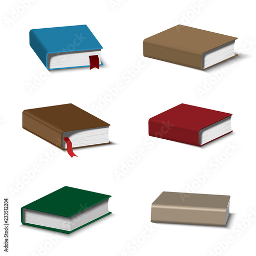 colorful books set