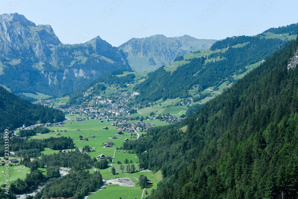 Mountain view at Engelberg on Switzerland