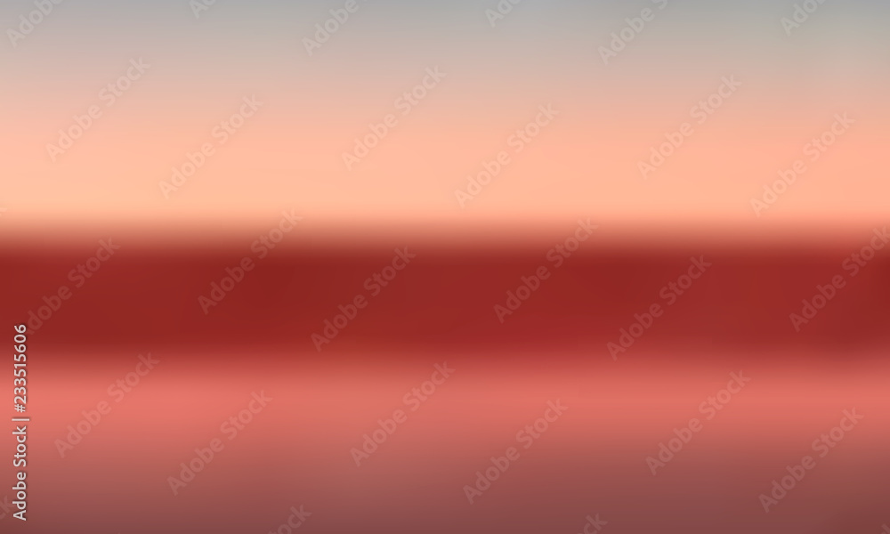 Vector gradient blurred background. Natural color.