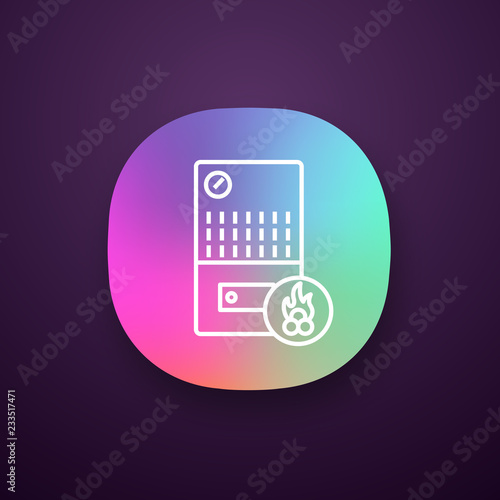 Solid fuel boiler app icon