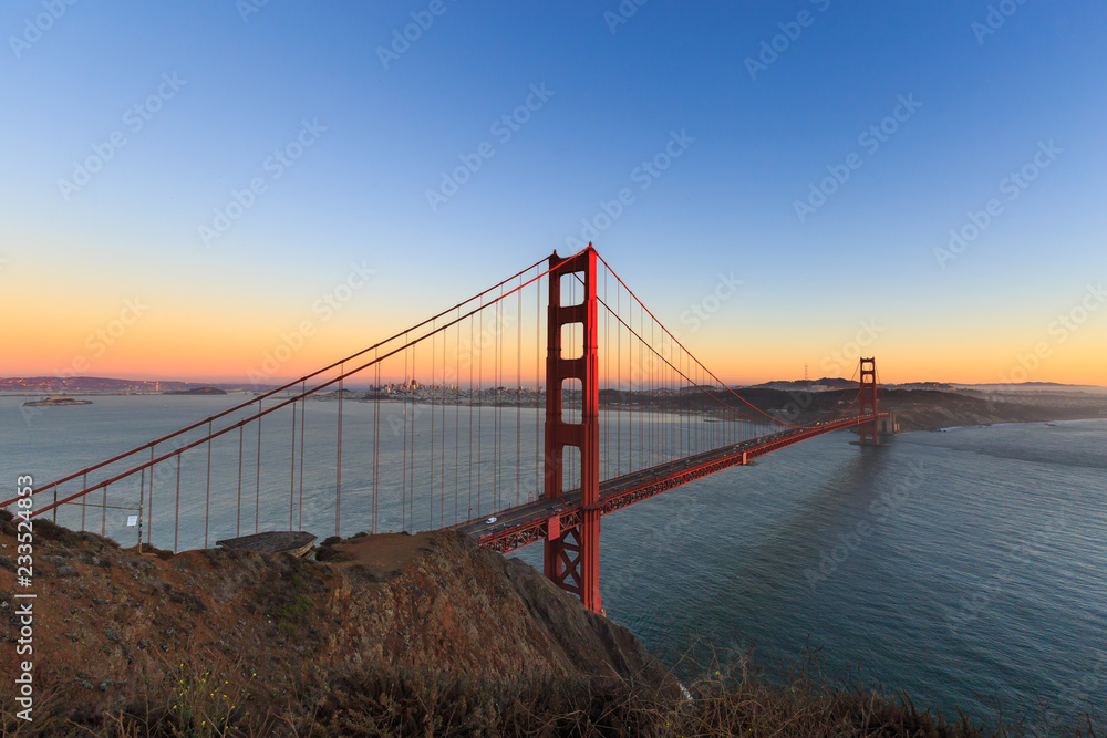 Golden Gate in San Francisco, top 10 in USA