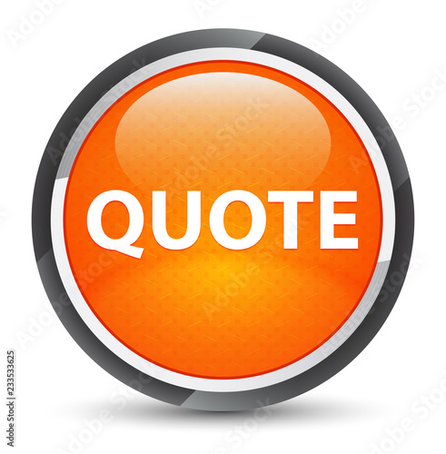 Quote galaxy orange round button