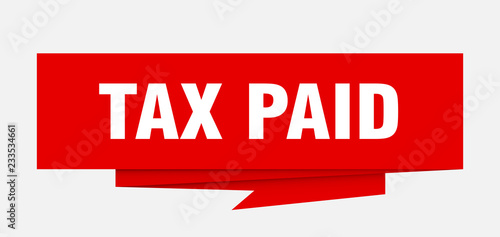 tax paid