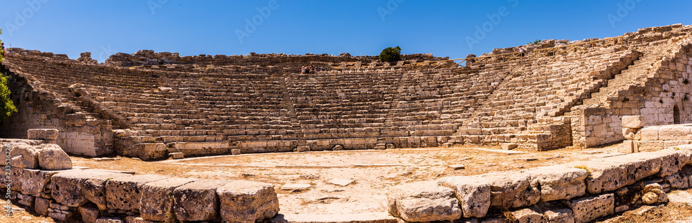 ruins of ancient greek theater
