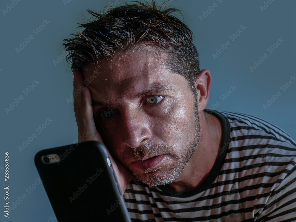 frustrated person on phone