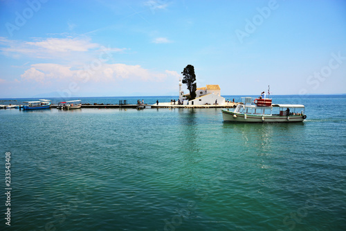 Wallpaper Mural fishing boat in sea Torontodigital.ca