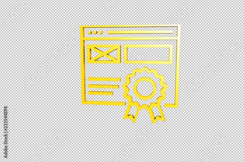 Illustration of Bestseller on transparent background