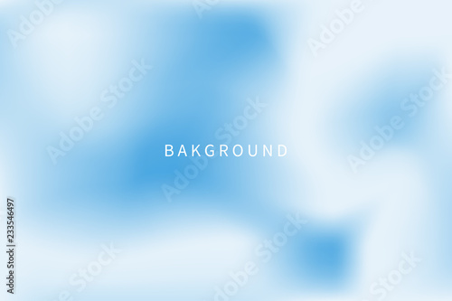 Abstract blue sky background with white clouds