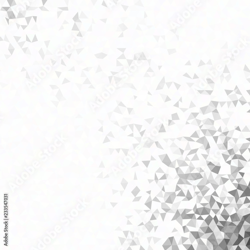 Abstract geometric chaotic triangle polygon background - vector graphic design