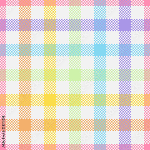 Rainbow, lgbt - seamless watercolor pattern.