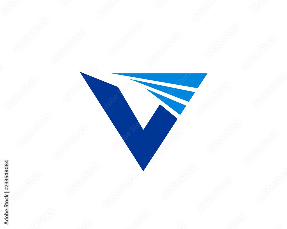 Letter V Checkmark Logo Template Letter V Checkmark Logo Template