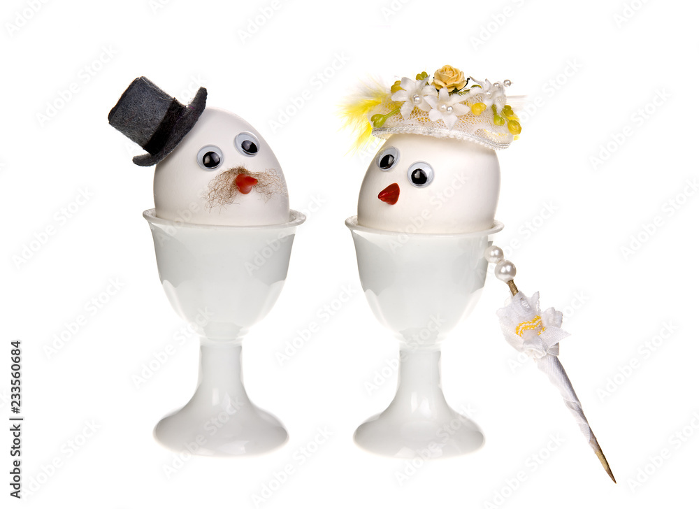 Obraz premium Egg couple