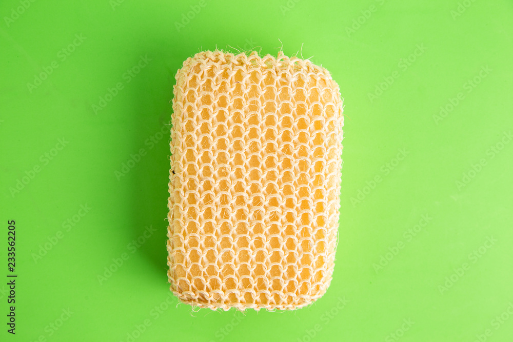 sponge with esparto to exfoliate in bathroom sponge with esparto to exfoliate in bathroom