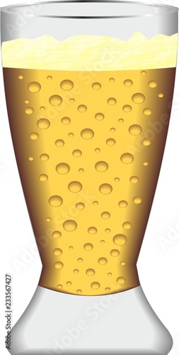 Jarra de cerveza llena