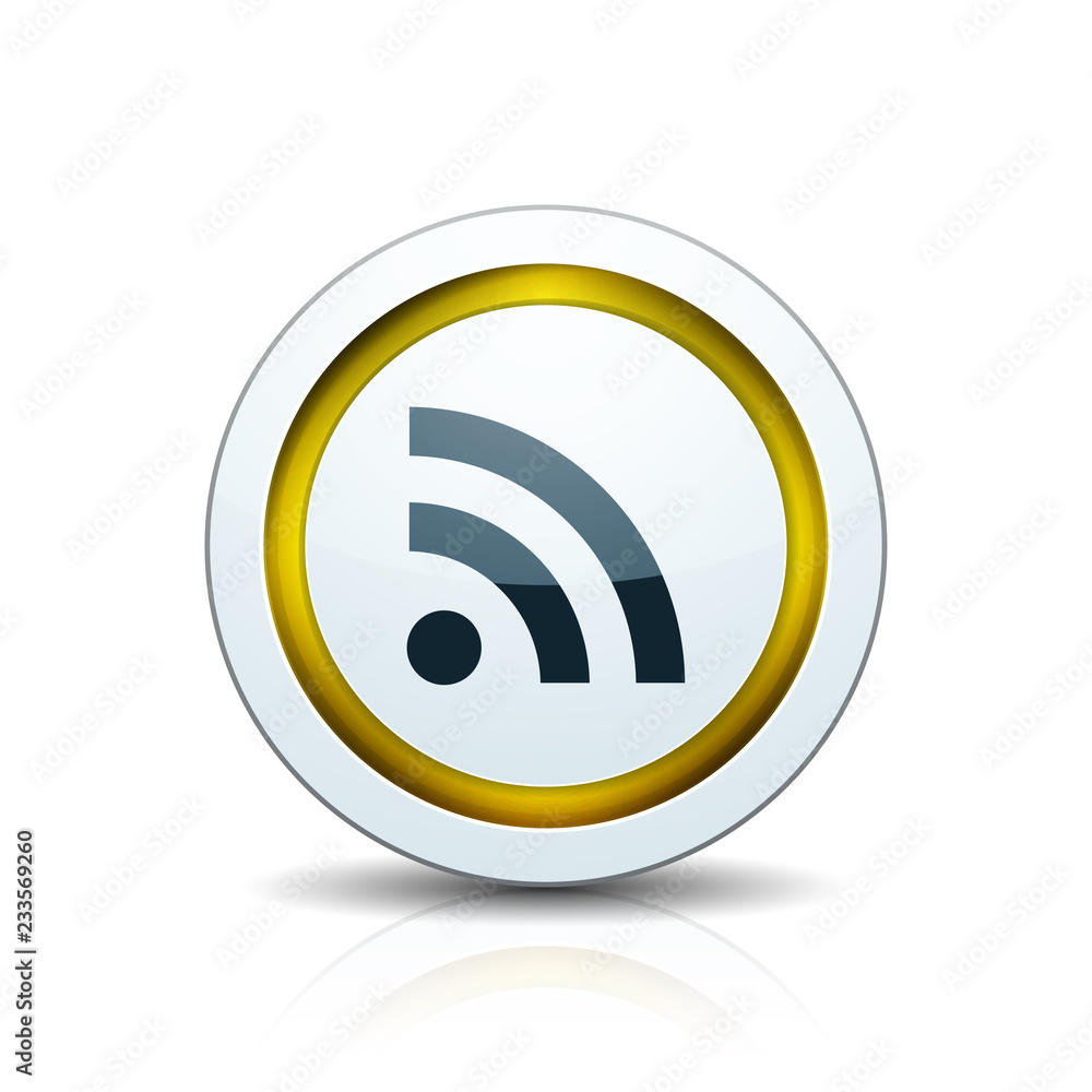 RSS button illustration RSS button illustration
