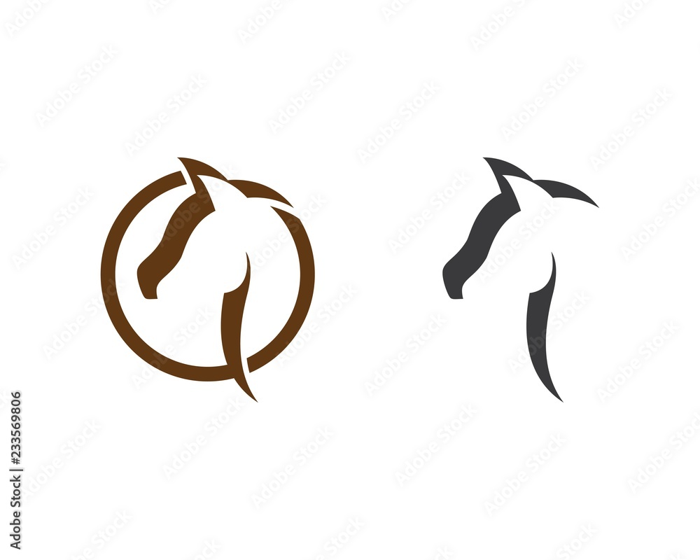 Horse logo icon Horse logo icon