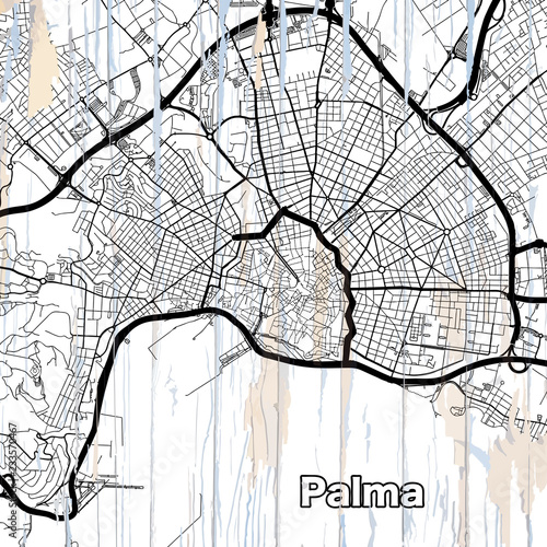 Street map of Palma
