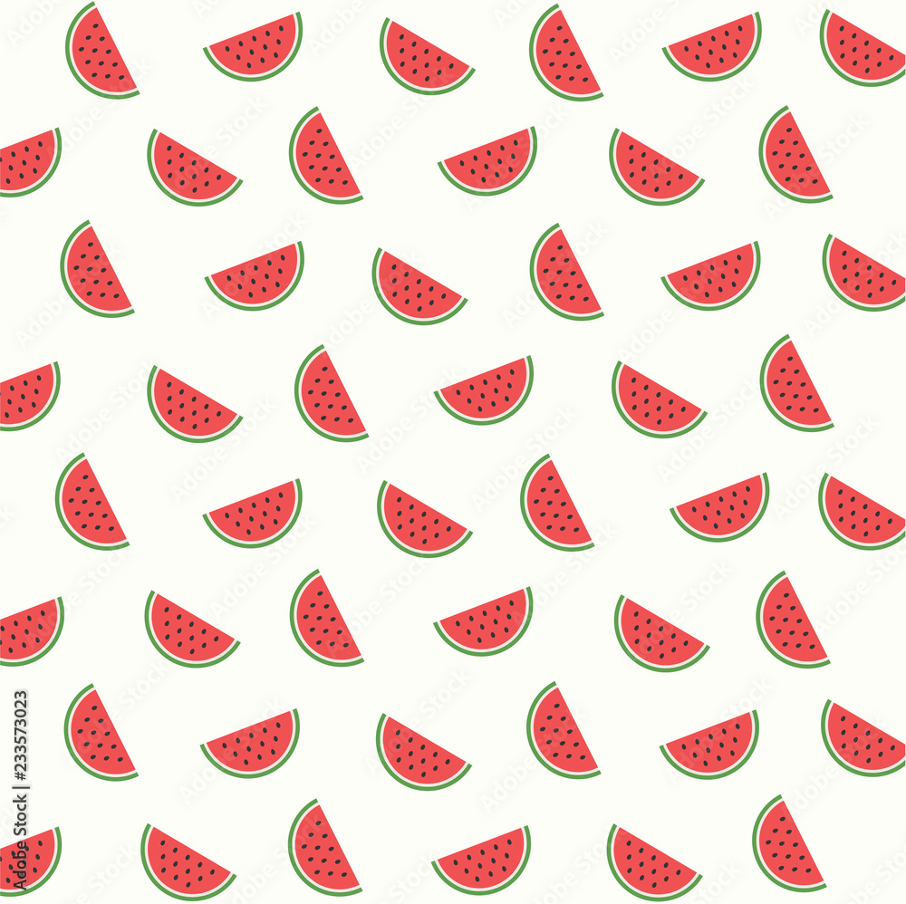 watermelon pattern vector watermelon pattern vector