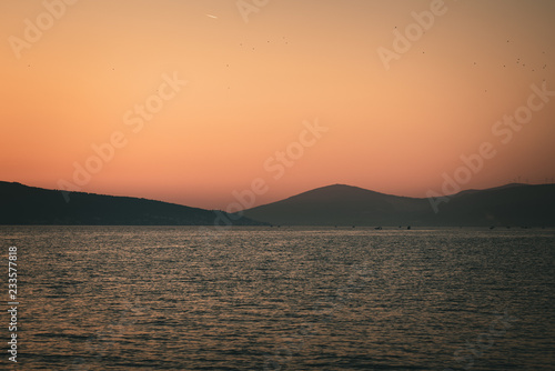 sunset at the sea © Jan