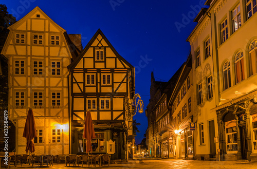 Blaue Stunde in Quedlinburg