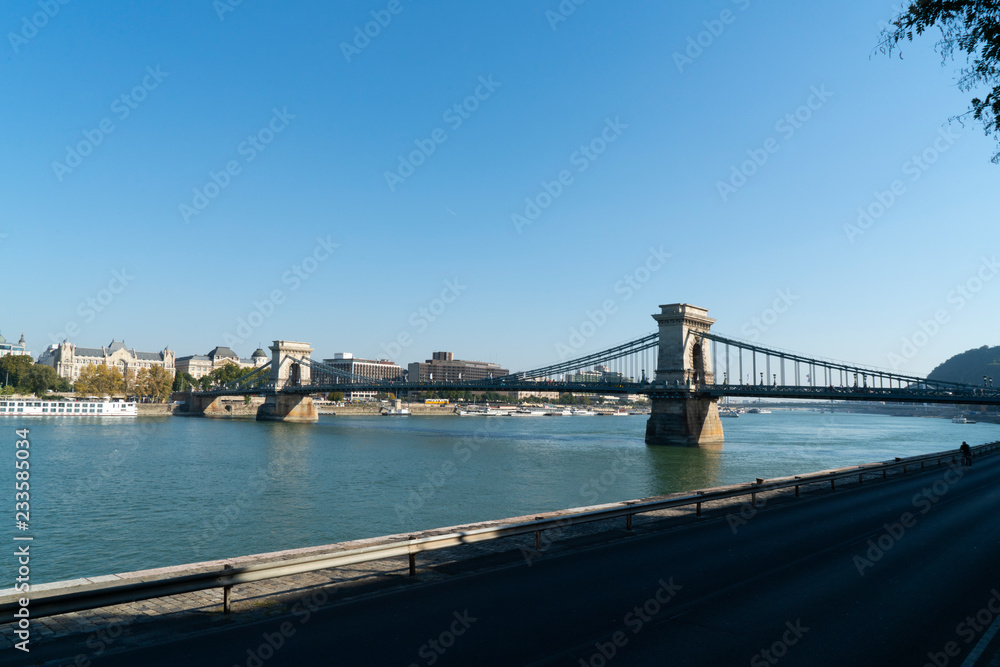 Chain Bridge in Budapest 